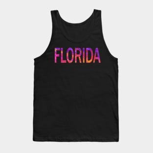 FLORIDA (Sunset Text) Tank Top